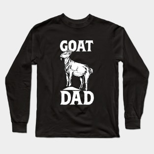 Goat lover - Goat Dad Long Sleeve T-Shirt